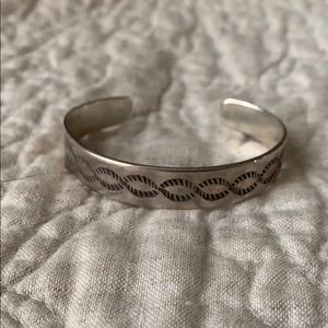 Vintage stamped bracelet